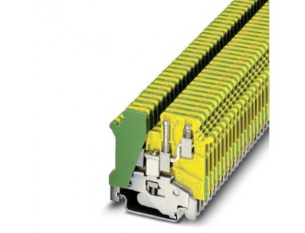 Клемма защитного провода UK 3-TWIN-PE Phoenix Contact