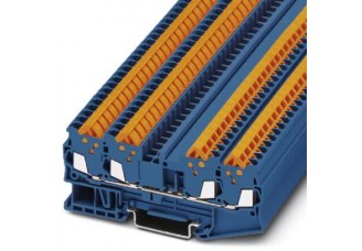 Проходные клеммы QTC 1,5-QUATTRO BU Phoenix Contact