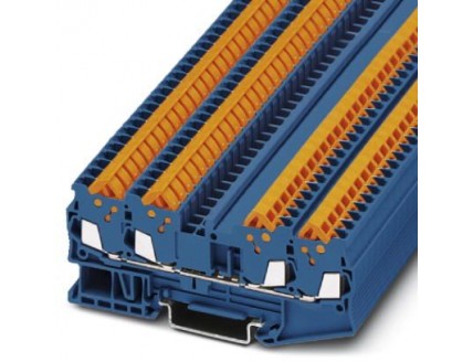 Проходные клеммы QTC 1,5-QUATTRO BU Phoenix Contact
