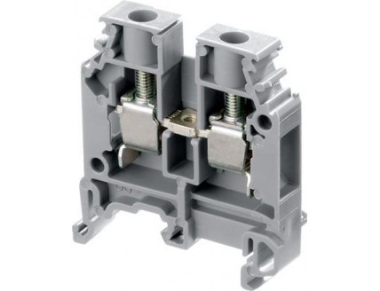 Клемма винтовая 6 мм.кв. Серая M6/8 ABB