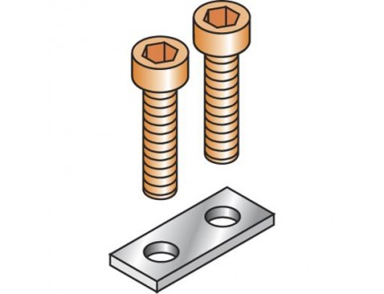Перемычка с винтами для D120/42 2 пол. BJS42