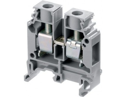 Клемма винтовая 10мм.кв. Серая M10/10 ABB