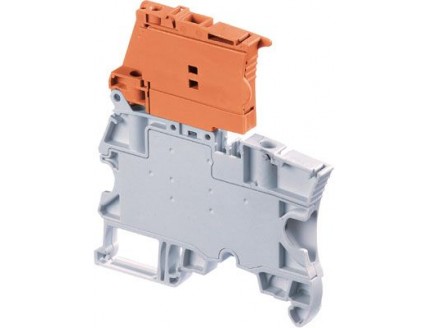 Клемма ZS4-S-R2 винт 4мм.кв. с разъед. совместимый с профилем ZS4-SF