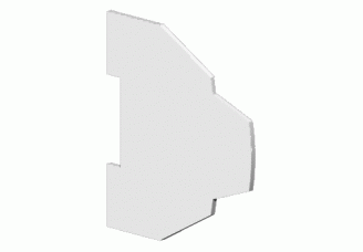 Заглушка для 3-ур. клемников 039051/52 Viking Legrand