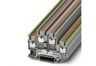 Двухъярусная заземляющая клемма PTTB 2,5-PE/L Phoenix Contact