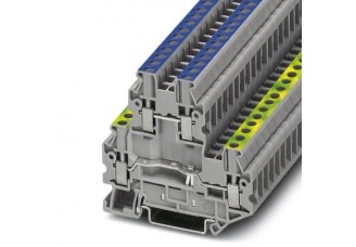 Двухъярусная заземляющая клемма UTTB 2,5-PE/N Phoenix Contact