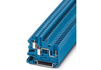 Проходные клеммы UT 4-TWIN/ 1P BU Phoenix Contact