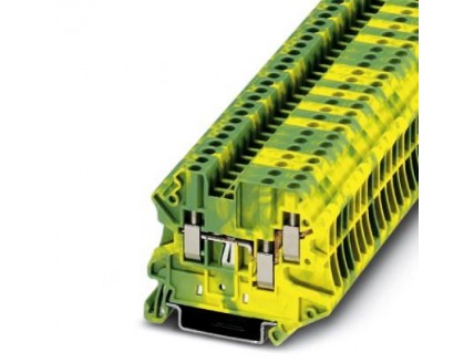 Клемма защитного провода UT 2,5-TWIN-PE Phoenix Contact