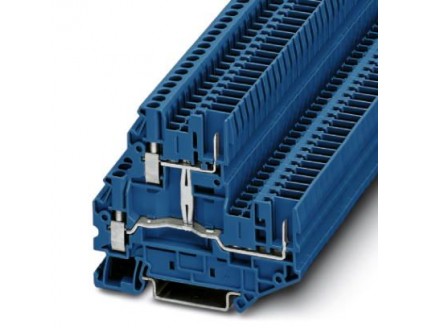 Двухъярусные клеммы UTTB 2,5/2P-PV BU Phoenix Contact