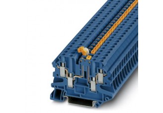 Клеммы с ножевыми размыкателями UT 4-QUATTRO-MT P/P BU Phoenix Contact