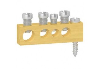 КЛЕММНЫЕ КОЛОДКИ НЕИЗОЛИРОВАННЫЕ, крепление винт М4, 2x16+8x10+6x6, Италия