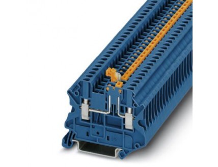 Клеммы с ножевыми размыкателями UT 2,5-MT P/P BU Phoenix Contact