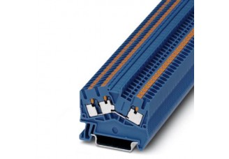 Проходные клеммы PTS 2,5-TWIN BU Phoenix Contact