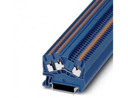 Проходные клеммы PTS 2,5-TWIN BU Phoenix Contact