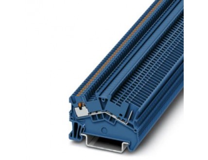 Проходные клеммы PTS 1,5/S/1P BU Phoenix Contact