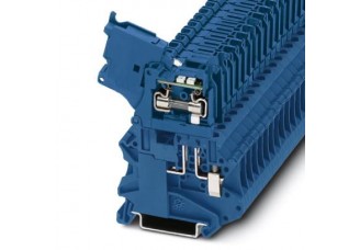 Клеммы для установки предохранителей UT 4-HESILED 24 (5X20) BU Phoenix Contact
