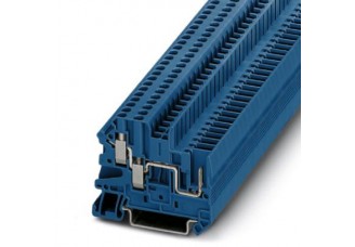 Проходные клеммы UT 2,5-TWIN/1P BU Phoenix Contact