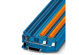 Проходные клеммы QTCS 2,5-TWIN BU Phoenix Contact
