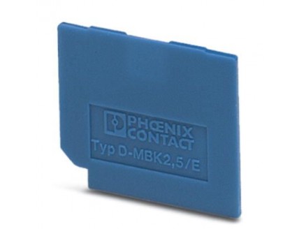Концевая крышка D-MBK 2,5/E BU Phoenix Contact