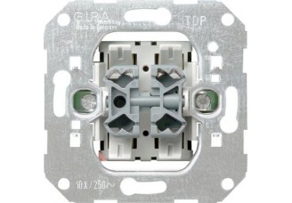 Мех-м кнопки 2-кл. 10А, 250В н/о контакты Gira