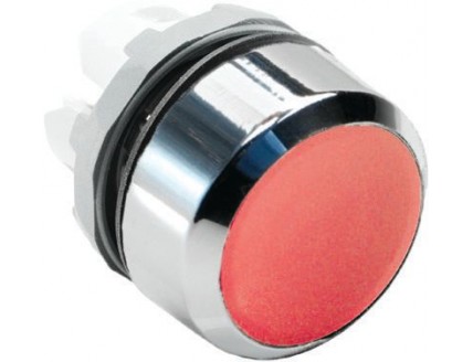 Кнопка красная MP2-20R без подсветки с фиксацией (только корпус)