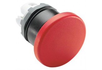 Кнопка красная MPM1-10R "ГРИБОК" (только корпус) без фиксации 40мм