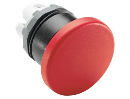 Кнопка красная MPM1-10R "ГРИБОК" (только корпус) без фиксации 40мм