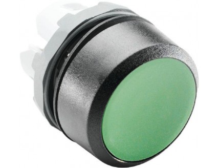 Кнопка MP1-10G зеленая (только корпус) без подсветки без фиксаци и