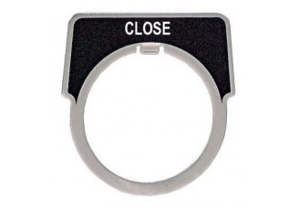 МАРКИР. ПЛАСТИНА CLOSE