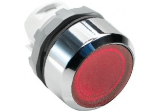 Кнопка красная MP1-21R с подсветкой без фиксации ( только корпус )