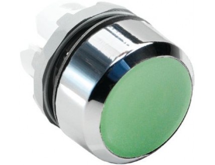 Кнопка зеленая MP1-20G без подсветки без фиксации ( только корпус )