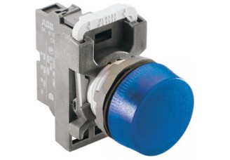Лампа сигнализации синяя ML1-100L (только корпус)