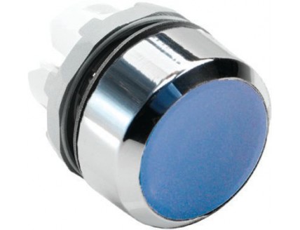 Кнопка синяя MP1-20L без подсветки без фиксации (только корпус)