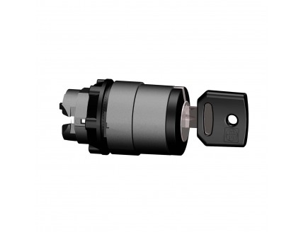 ГОЛОВКА ПЕРЕКЛЮЧАТЕЛЯ С КЛЮЧЕМ, 2 ПОЗИЦ. ZB5AG0220