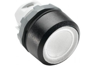 Кнопка MP1-11W белая (только корпус) с подсветкой без фиксации