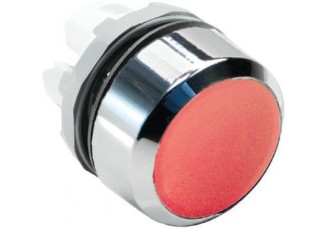 Кнопка красная MP1-20R без подсветки без фиксации ( только корпус )