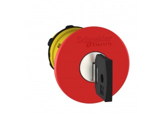 ГОЛОВКА АВАР.ОСТАНОВА 22ММ КРАСНАЯ