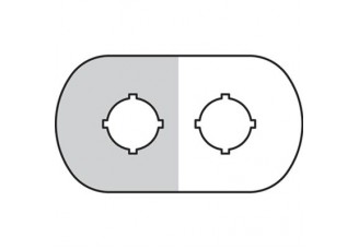 Шильдик MA6-1006 (2 места (1 желт)) для пластикового кнопочногопоста