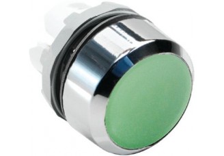 Кнопка зеленая MP2-20G без подсветки с фиксацией (только корпус)