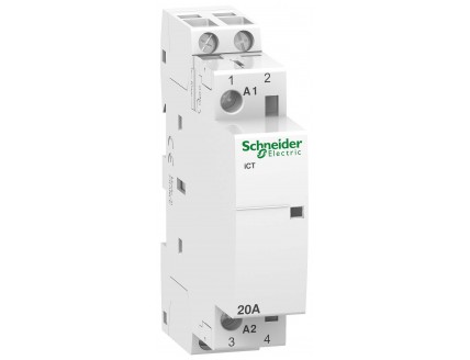Модульный контактор iCT 20А 220В 2НО Schneider Electric