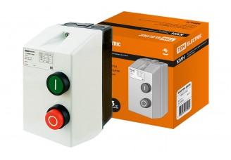 Контактор КМН11260 12А в оболочке Ue=380В/АС3 IP54 TDM