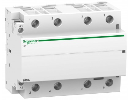 Модульный контактор iCT100А 240В 4НО Schneider Electric