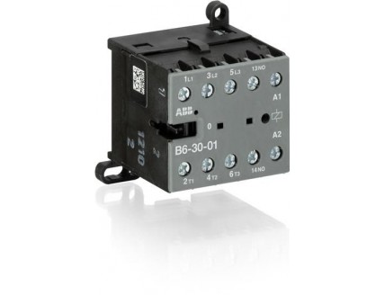 Миниконтактор B6-30-10-F 9A (400В AC3) катушка 110В АС
