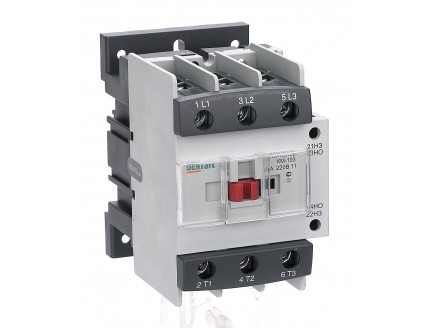 Контактор 80А 24В АС3 1НО+1НЗ КМ-103 DEKraft