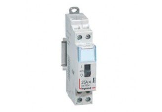 Силовое реле 2 полюса 25А 2НО 230V малошумное с рукоятью CX3 Legrand