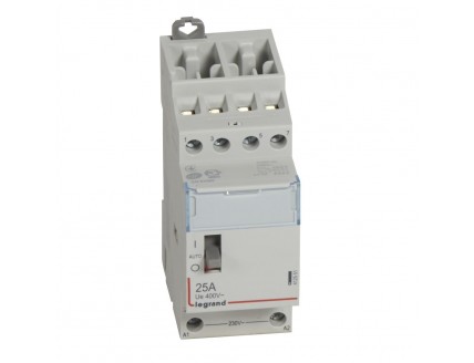 Силовое реле 4-пол. 25А 4НО 230V рук. CX3 Legrand