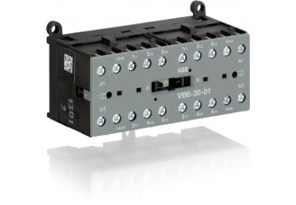 Миниконтактор реверсивный VB6-30-01 9A (400В AC3) катушка 42В АС