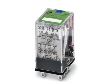 Одиночное реле REL-IR/LDP- 24DC/4X21AU Phoenix Contact