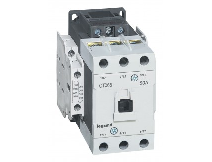 Контактор CTX3 тз.3P50A2но2нз АС24V