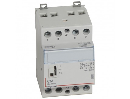 Силовое реле 4-пол. 63А 4НЗ 230V рук. CX3 Legrand